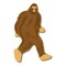 Bigfoot Big Foot Sasquatch Cookie Cutter 4.6 in B1571, CookieCutter.com, Tin Plated Steel, Handmade in the USA